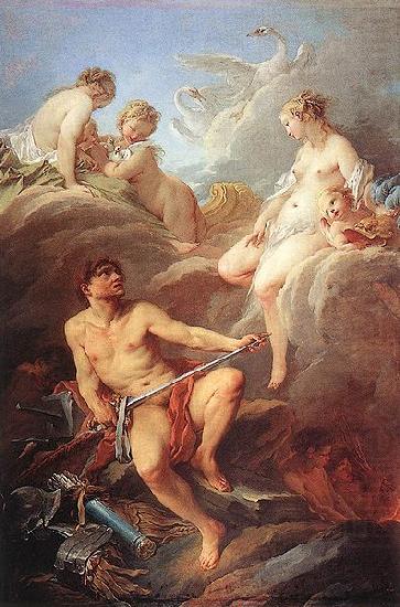 Francois Boucher Venus Asking Vulcan for Arms for Aeneas china oil painting image